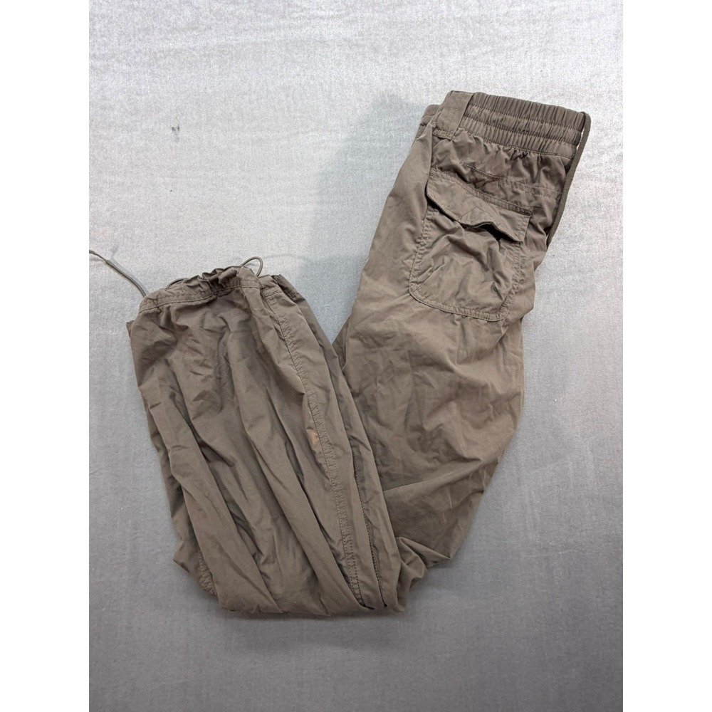 Vintage Nike Sportswear Women Polyester Sweatpants Brown Size Small